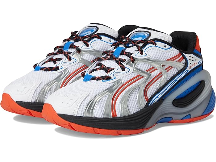 (取寄) プーマ キッズ キッズ インバース (リトル キッド/ビッグ キッド) PUMA Kids kids Inverse (Little Kid/Big Kid) Puma White/Redmazing/Hyperlink Blue/Puma Black