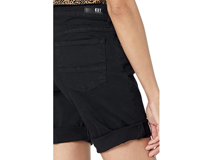 (取寄)カットフロムザクロスボーイフレンズジーンショーツKUTfromtheKlothCatherineBoyfriendJeanShortsBlack