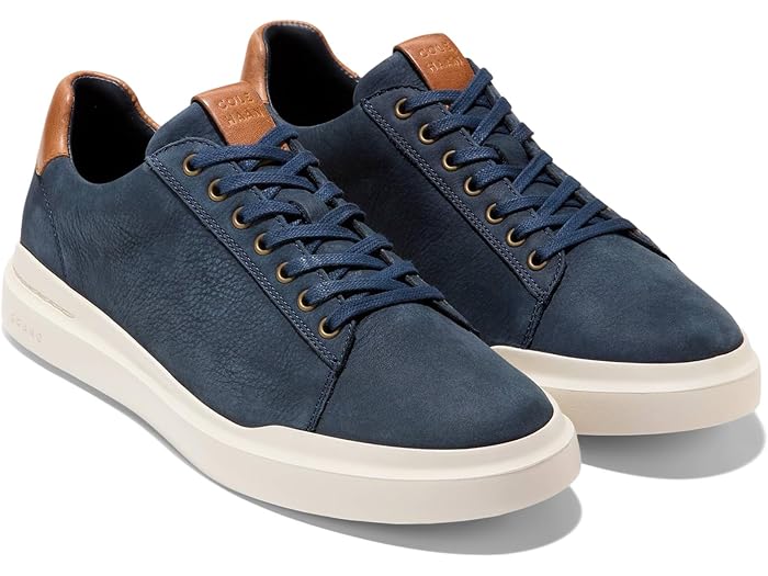 (取寄) コールハーン メンズ グランドプロ ラリー LTT スニーカー Cole Haan men Grandpro Rally Ltt Sneaker Navy Blazer Nubuck/British Tan/Ivory
