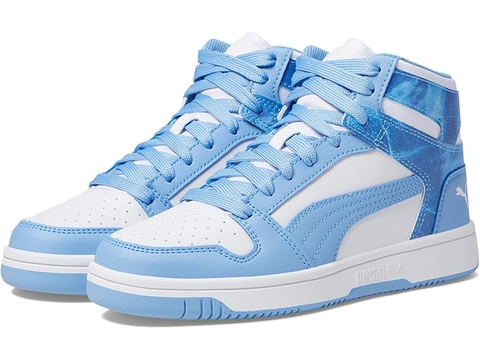 (取寄) プーマ キッズ キッズ リバウンド レイアップ (ビッグ キッド) PUMA Kids kids Rebound Layup (Big Kid) Puma White/Day Dream