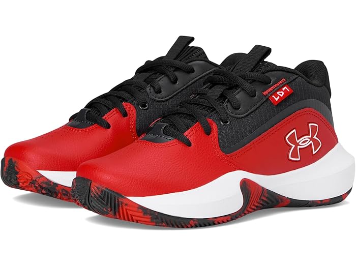 (取寄) アンダーアーマー キッズ キッズ グレード スクール ロックダウン 7 (ビッグ キッド) Under Armour Kids kids Grade School Lockdown 7 (Big Kid) Red/Black/White