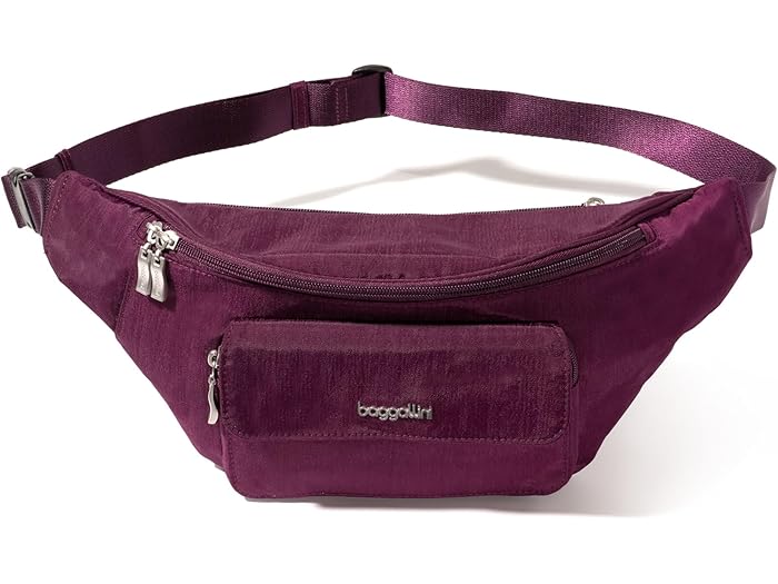 (取寄) バッガリーニ レディース モダン エブリウェア ベルト バッグ スリング Baggallini women Modern Everywhere Belt Bag Sling Mulberry