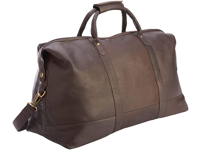 (取寄)ロイスニューヨークコロンビアンレザーダッフルバッグROYCENewYorkColombianLeatherDuffelBagBrown