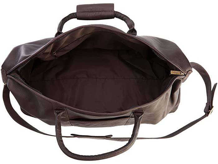(取寄)ロイスニューヨークコロンビアンレザーダッフルバッグROYCENewYorkColombianLeatherDuffelBagBrown