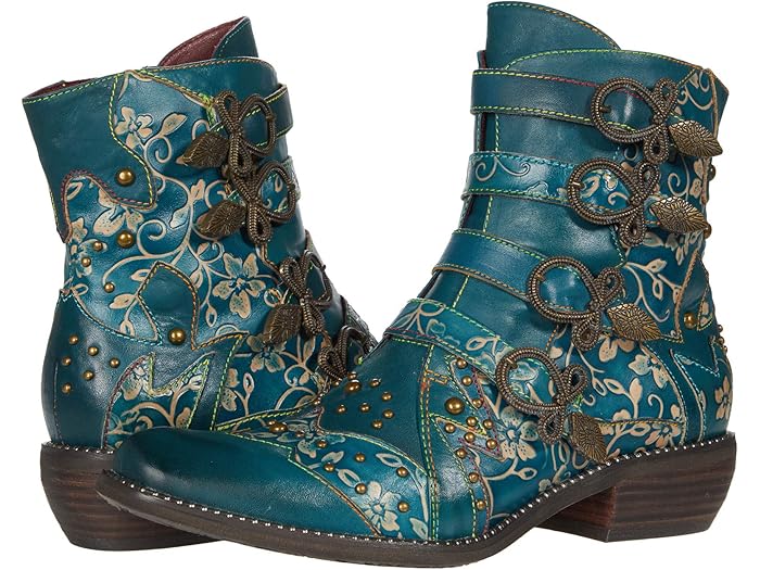 (取寄) ラルティストバイスプリングステップ レディース ロデハ L'Artiste by Spring Step women Rodeha Teal
