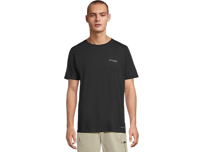 (取寄) コロンビア メンズ パフォーマンス フィッシング ギア フィッシュ フロッグ リ ショート スリーブ Columbia men PFG Fish Flag II Short Sleeve Black/Graphite Gradient 9,490円