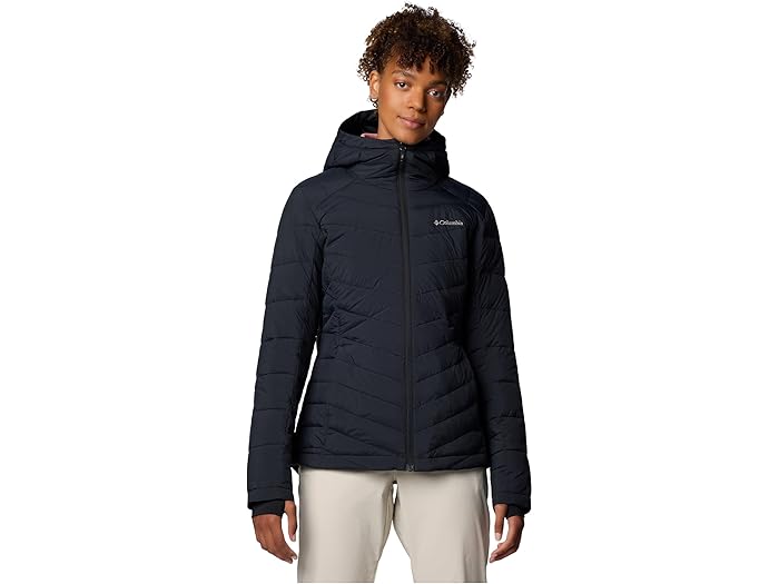 (取寄) コロンビア レディース ジョイ ピーク リ フーデット ジャケット Columbia women Joy Peak II Hooded Jacket Black