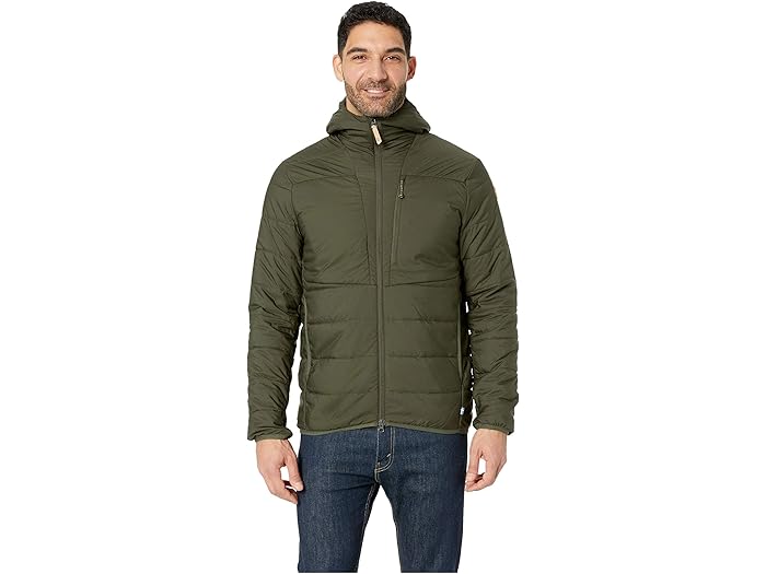 (取寄) フェールラーベン メンズ ケブ パッテッド ブーディ Fjllrven men Fjallraven Keb Padded Hoodie Deep Forest