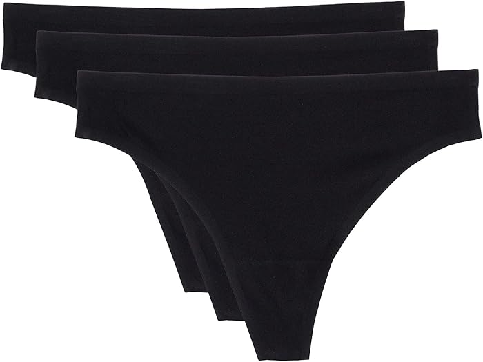(取寄) シャンテル レディース ソフト ストレッチ トング 3-パック Chantelle women Soft Stretch Thong 3-Pack Black 13,795円