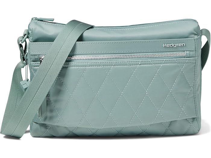 (取寄) ヘデグレン レディース アイ Rfid ミディアム ショルダー バッグ Hedgren women Eye RFID Medium Shoulder Bag Quilted Sage