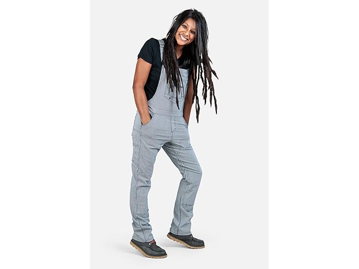 (取寄) ダブテイル ワークウェア レディース フレッシュリー オーバーオール Dovetail Workwear women Freshley Overalls Indigo Stripe 26,150円