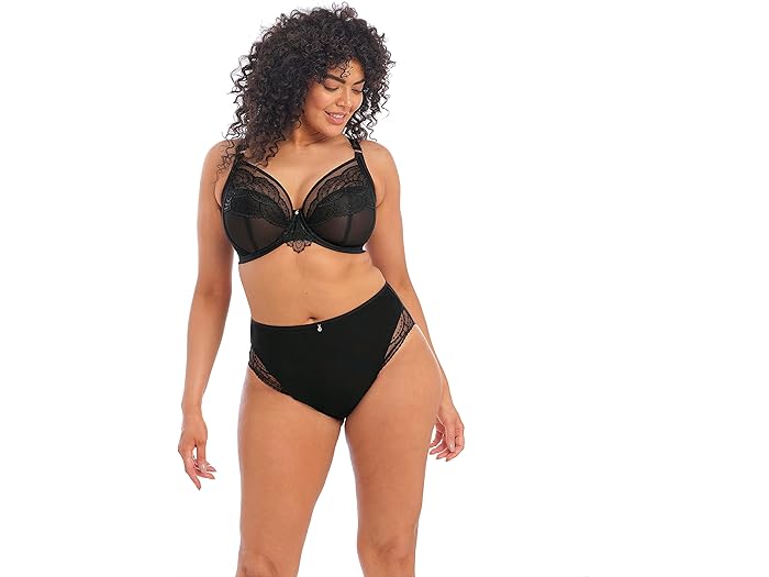(取寄) エロミ レディース プリヤ バンジ ブラ elomi women Priya Plunge Bra Black