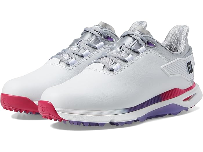 (取寄) フットジョイ レディース プロ/SLX ゴルフ シューズ FootJoy women Pro/SLX Golf Shoes White/Pink/Purple