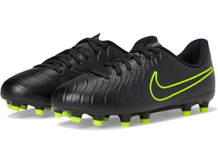 (取寄) ナイキ キッズ キッズ ジュニア ティエンポ レジェンド 10 クラブ ロートップ サッカー クリーツ (リトル キッド/ビッグ キッド) Nike Kids kids Jr. Tiempo Legend 10 Club Multi-ground Low-top Soccer Cleats (little Kid/Big Kid) Black/Volt