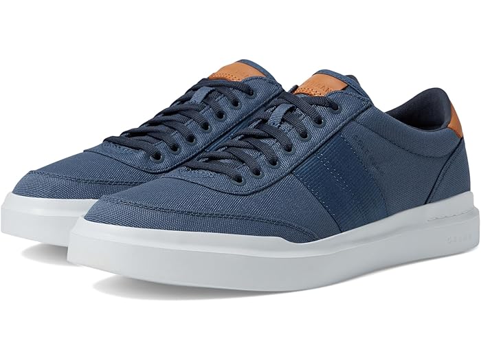 (取寄) コールハーン メンズ グランドプロ ラリー キャンバス リ Cole Haan men Grandpro Rally Canvas II Vintage Indigo/Natural Tan