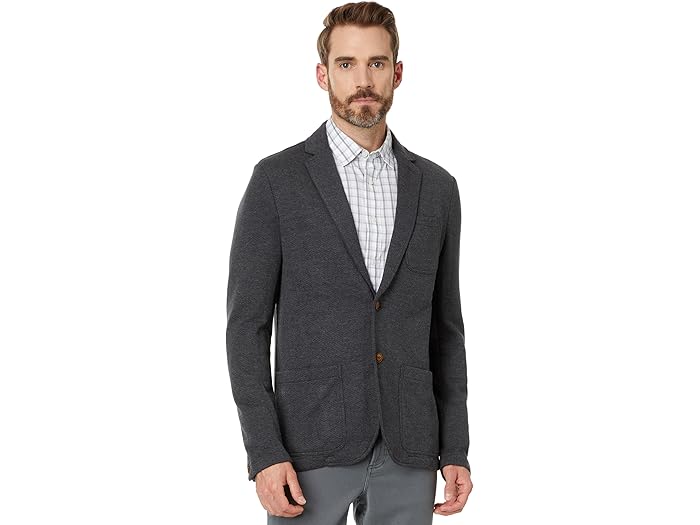 (取寄) ファリティ メンズ インレット ニット ブレーザー Faherty men Inlet Knit Blazer black sky melange