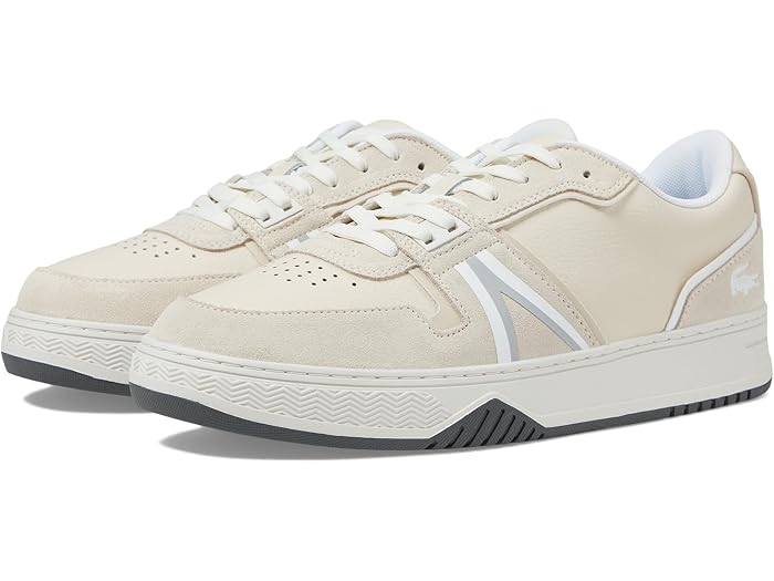 (取寄) ラコステ メンズ L001 スニーカー Lacoste men L001 Sneakers Off White/Grey 25,688円