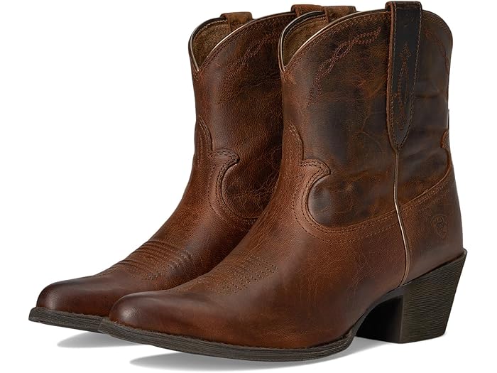 (取寄) アリアット レディース マギー ウェスタン ブーツ Ariat women Maggie Western Boots Sassy Brown画像