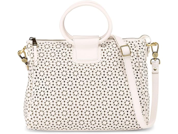 (取寄) ホーボー レディース シーラ ミディアム サッチェル HOBO women Sheila Medium Satchel Ecru Daisy Perf