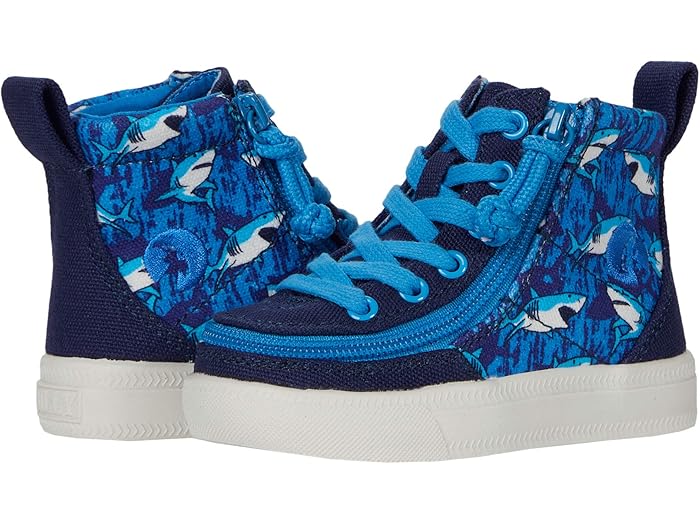 (取寄) ビリーフットウェア キッズ キッズ クラシック レース ハイ (トドラー) BILLY Footwear Kids kids Classic Lace High (Toddler) Blue Sharks