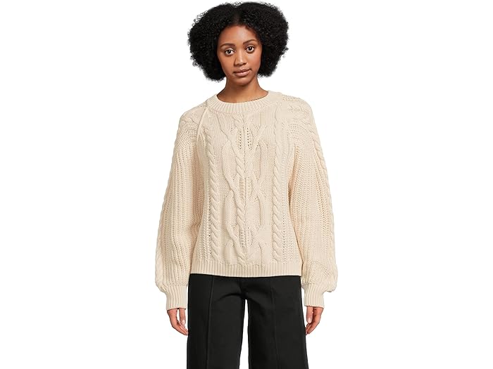 (取寄) フリーピープル レディース フランキー ケーブル セーター Free People women Frankie Cable Sweater Buttercream
