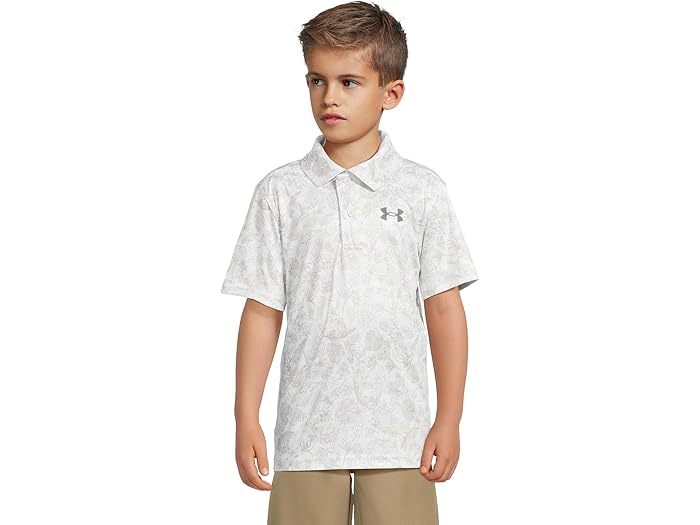 (取寄) アンダーアーマー キッズ ボーイズ プリンテッド ポロ (リトル キッド) Under Armour Kids boys Printed Polo (Little Kid) Khaki Base