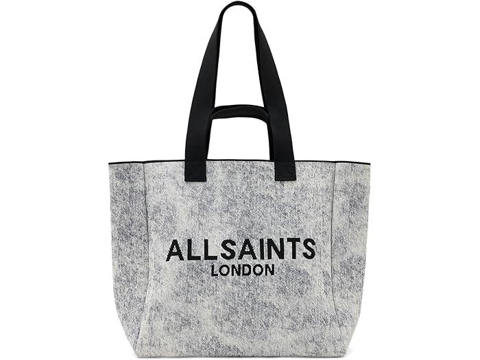 (取寄) オールセインツ レディース イジー デニム イースト/ウエスト トート AllSaints women Izzy Denim East/West Tote Washed Grey