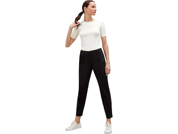 (取寄) エムエムラフルアー レディース ピティート コルビー パンツ - オリガミ スーティング M.M.LaFleur women Petite Colby Pants - Origami Suiting Black