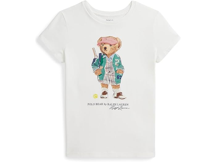 (取寄) ラルフローレン キッズ ガールズ ポロ ベアー コットン ジャージ ティー (ビッグ キッド) Polo Ralph Lauren Kids girls Polo Bear Cotton Jersey Tee (Big Kid) Nevis 10,649円