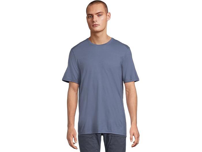 (取寄) スマートウール メンズ アクティブ ショート スリーブ Smartwool men Active Short Sleeve Nightfall Blue