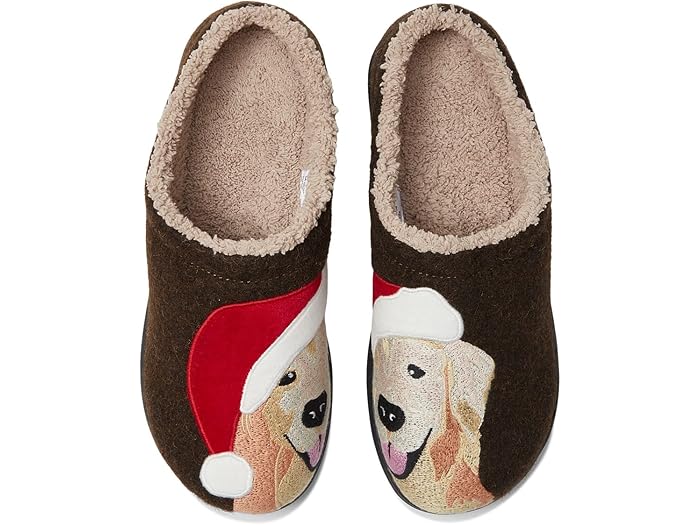 (取寄) エルエルビーン レディース デイブレイク スカフ モチーフ 2 L.L.Bean women Daybreak Scuff Motif 2 Bean Boot Brown/Golden Retrieversantahat 15,458円