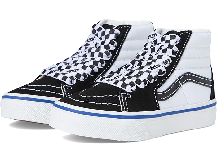 (取寄) バンズ キッズ キッズ Sk8-ハイ (リトル キッド) Vans Kids kids SK8-HI (Little Kid) Logo Check Black/White