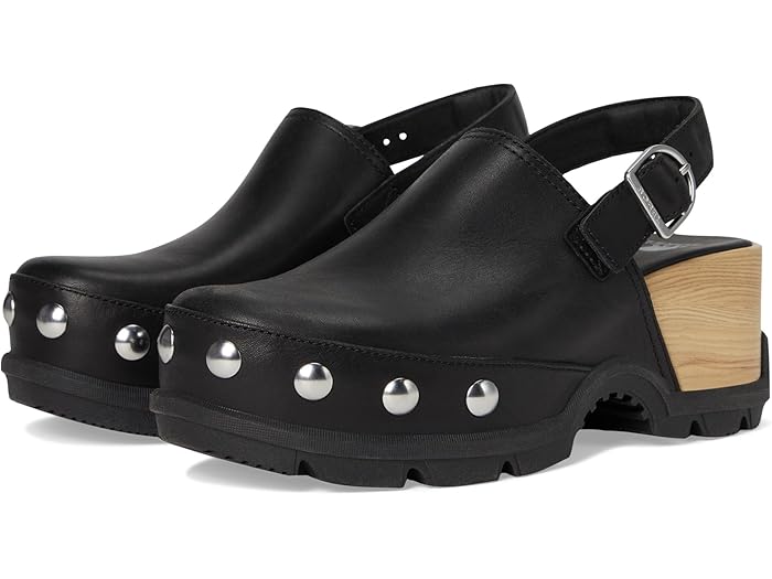 (取寄) ソレル レディース SOREL women Roam'N Clog Rvt Black/Black
