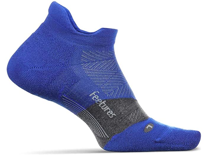 取寄 フィーチャーズ エリート ウルトラ ライト ノー ショー タブ ソリッド Feetures Elite Ultra Light No Show  Tab Solid Boost Blue 今季も再入荷