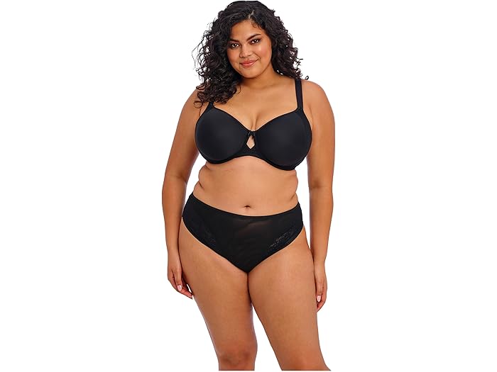 (取寄) エロミ レディース ネリーナ アンダーワイヤー モールデッド スペーサー Tシャツ ブラ elomi women Nerina Underwire Molded Spacer T-Shirt Bra Black