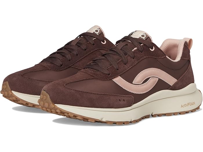 (取寄) ライカ レディース ジェットセッター スニーカー Ryka women Jetsetter Sneakers Chicory Brown/Pink