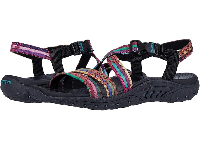 (取寄) スケッチャーズ スニーカー レディース レゲエ ソー ミー SKECHERS women Reggae Sew Me Black Multi