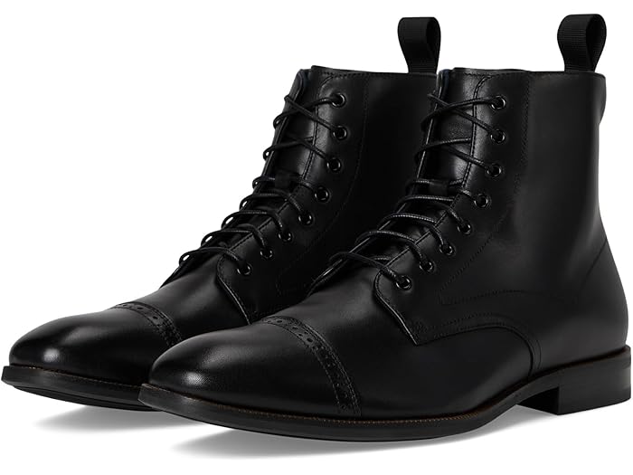 (取寄) ステイシー アダムス メンズ ヘンリー キャップ トゥ レース-アップ ブーツ Stacy Adams men Henry Cap Toe Lace-Up Boot Black