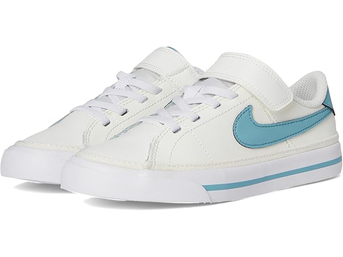 (取寄) ナイキ キッズ ボーイズ コート レガシー (リトル キッド) Nike Kids boys Court Legacy (Little Kid) Sail/Denim Turquoise/White 19,230円