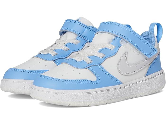 (取寄) ナイキ キッズ キッズ コート ボロー ロウ リクラフト (インファント/トドラー) Nike Kids kids Court Borough Low Recraft (Infant/Toddler) Summit White/Vast Grey/Cobalt Pulse