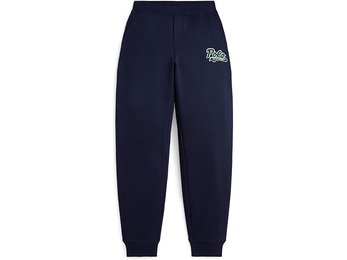 (取寄) ラルフローレン キッズ ボーイズ ロゴ フリース ジョガー パンツ (ビッグ キッド) Polo Ralph Lauren Kids boys Logo Fleece Jogger Pants (Big Kid) Refined Navy