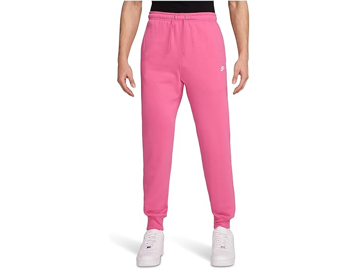 (取寄) ナイキ メンズ クラブ フリース ジョガーズ Nike men Club Fleece Joggers Pinksicle/Pinksicle/White