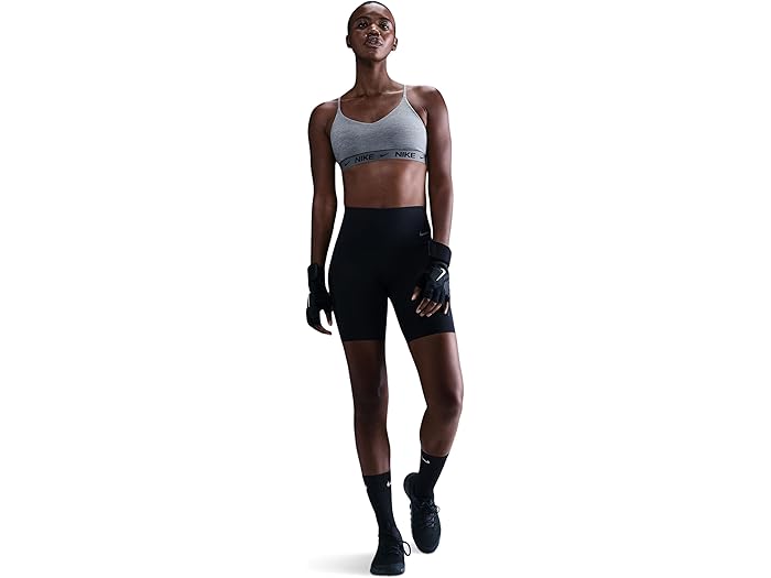 (取寄) ナイキ レディース ドライ-フィット インディ ライト サポート ブラ Nike women Dri-FIT Indy Light Support Bra Smoke Grey/Pure 10,198円