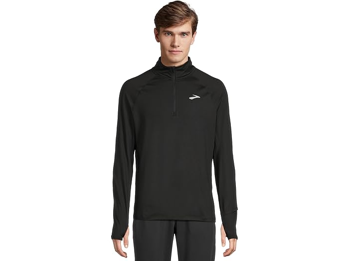 (取寄) ブルックス メンズ ダッシュ 1/4 ジップ 3.0 Brooks men Dash 1/4 Zip 3.0 Black