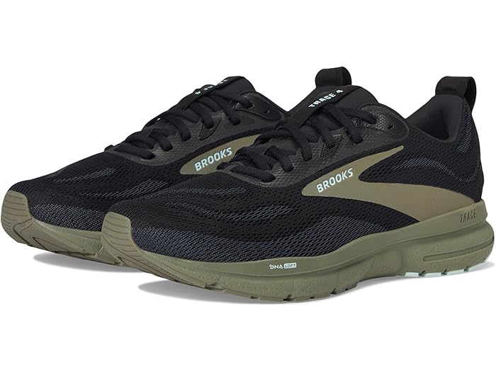 (取寄) ブルックス メンズ トレース 4 Brooks men Trace 4 Black/Ebony/Dusty Olive
