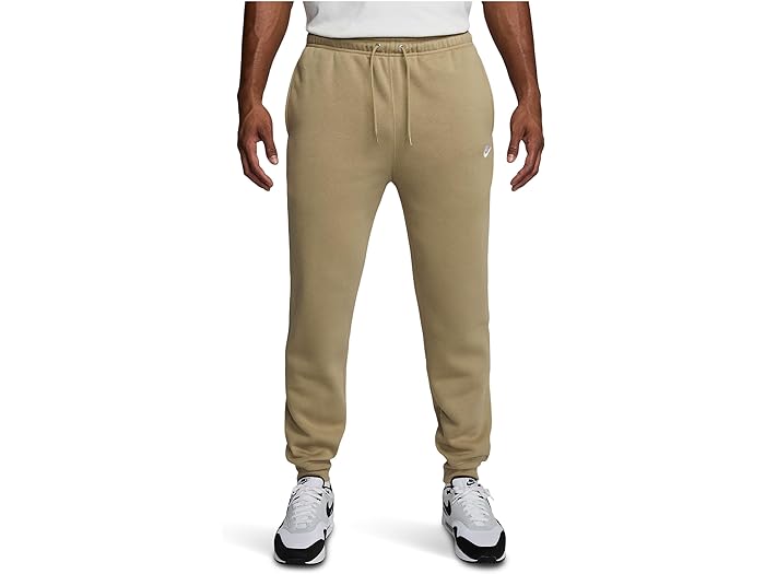 (取寄) ナイキ メンズ クラブ フリース ジョガーズ Nike men Club Fleece Joggers Parachute Beige/Parachute Beige/White