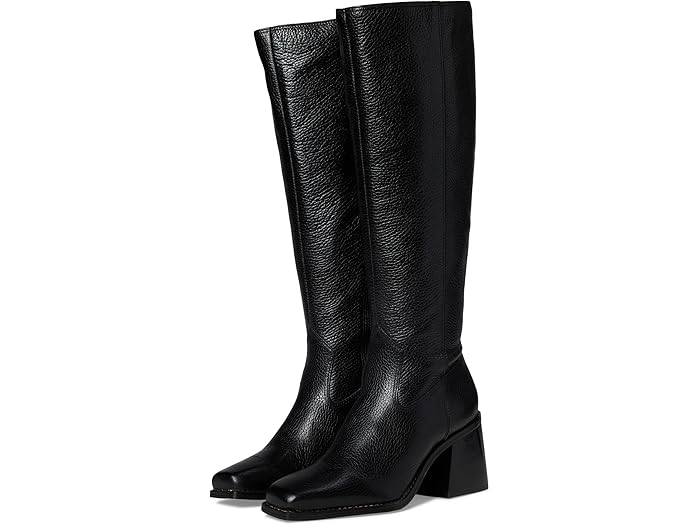 (取寄) ヴィンスカムート レディース サンゲティ 2 ワイド カーフ Vince Camuto women Sangeti 2 Wide Calf Black Leather