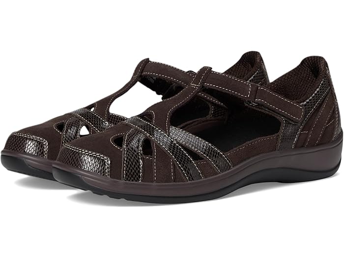 (取寄) オルソフィート レディース ユノ Orthofeet women Juno Brown
