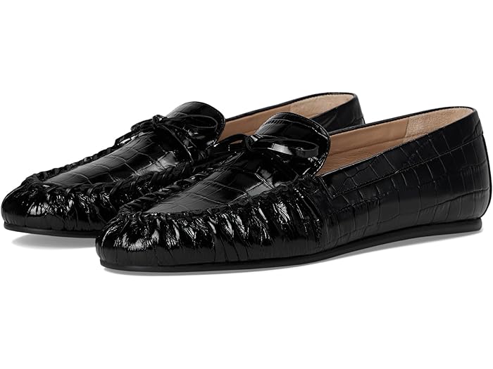 (取寄) スチュアート ワイツマン レディース ブリット ボウ ローファー Stuart Weitzman women Britt Bow Loafer Black