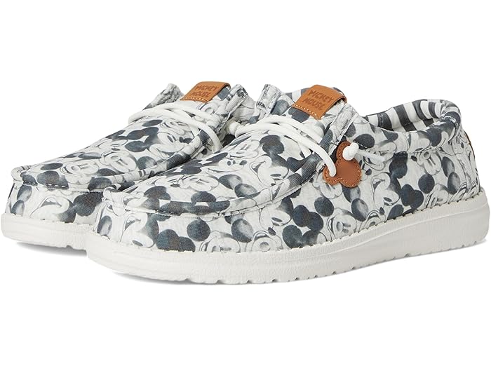 (取寄) ヘイデュードキッズ ボーイズ ウォーリー ミッキー マウス プリント (リトル キッド/ビッグ キッド) Hey Dude Kids boys Wally Mickey Mouse Print (Little Kid/Big Kid) Grey Multi